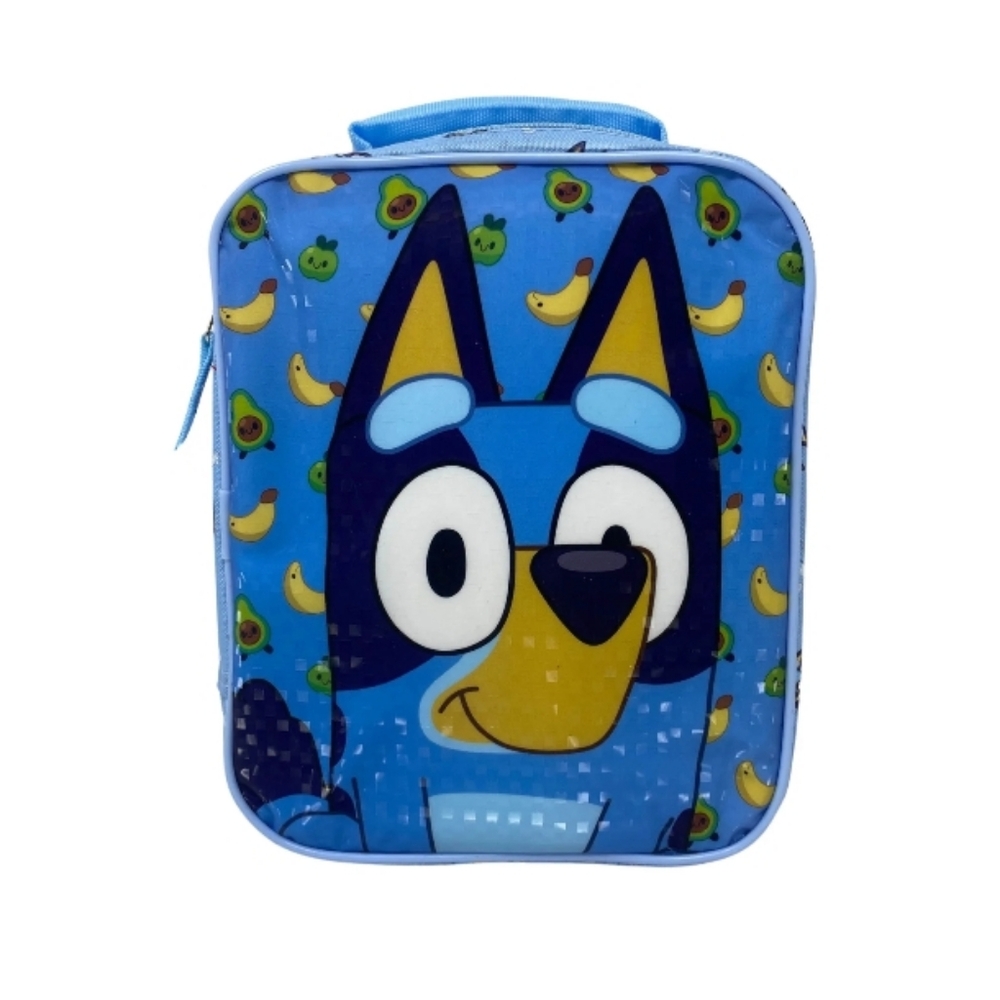 NWT Bluey Kids Cartoon Character Insulated Lunch Bag Box. Boys. Girls.